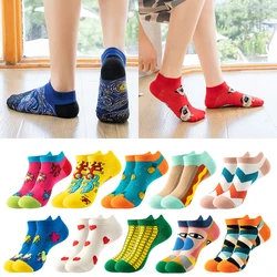 Spring and summer thin men and women shallow mouth cotton socks fruit animal trend comfortable breathable boat socks