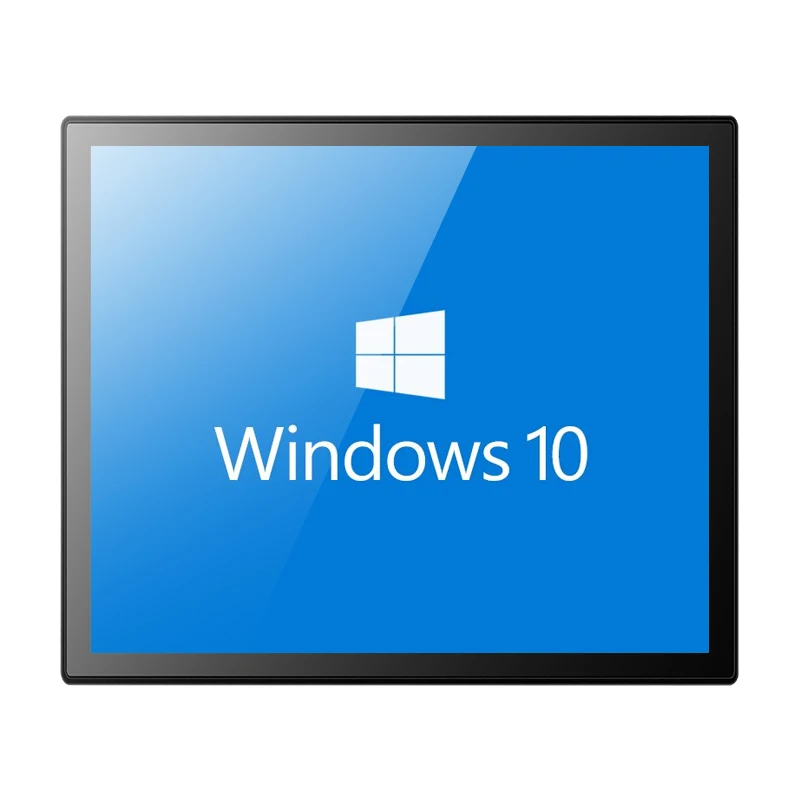 Industrial Plastic Win10 Android PC 10.1 Inch VESA Wall Mount Panel PC Capacitive Touch Screen Monitor Display
