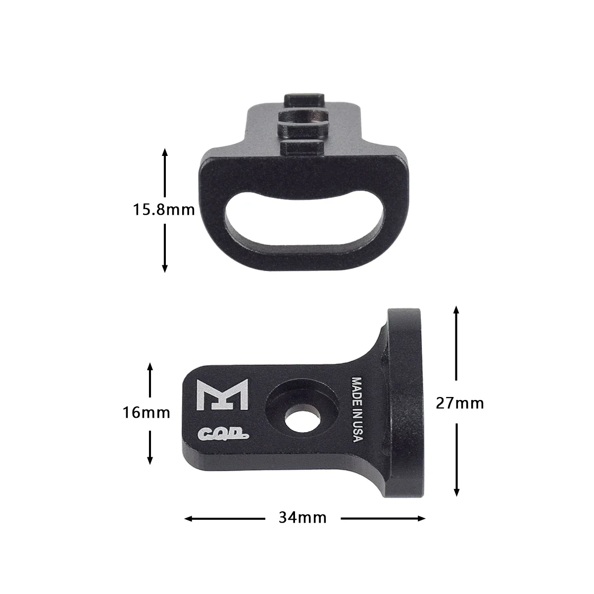 التكتيكية CNC CQD حزام الكتف حبال سريعة RSA GBB الرافعة محول تركيب MLOK 20 مللي متر السكك الحديدية الصيد بندقية الادسنس QD الرافعات AR15 AK47