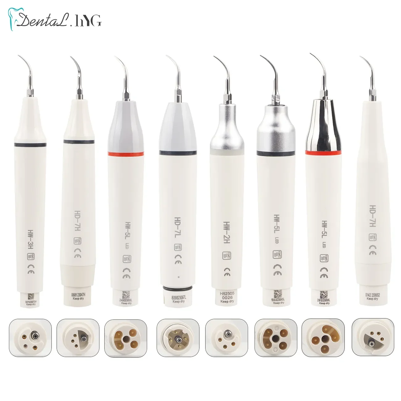 

Dental Ultrasonic Scaler Handpiece Fit forWOODPECKER EMS DTE SATELEC Detachable Piezo Scaler Handpiece Ultrasonic Piezon Scaling