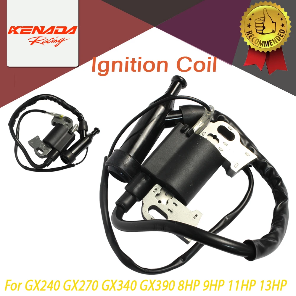 

Ignition Coil For GX240 GX270 GX340 GX390 8HP 9HP 11HP 13HP