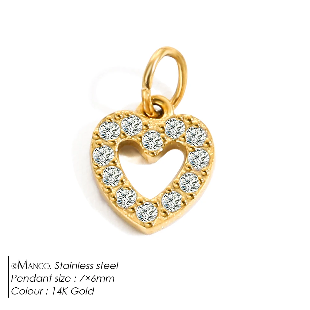 Bohemian Heart Charm for DIY Jewellery Making