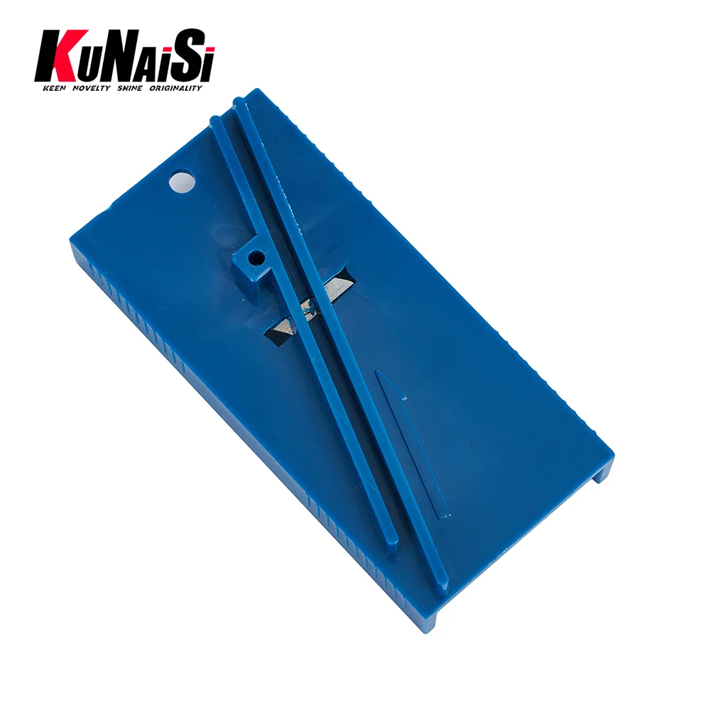 Car Wrap Plastic Squeegee Trimmer Window Tinting Tool Skiving Sharpener Hard Card Scraper Sharpening Tool Skiving Knife Cutter view 4