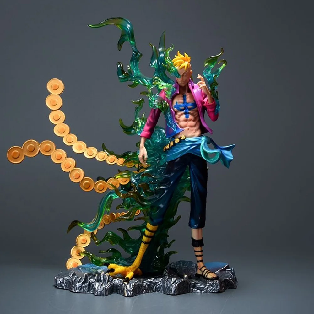 

Аниме-фигурка One Piece Марко из ПВХ, коллекционная модель, игрушка, 32 см