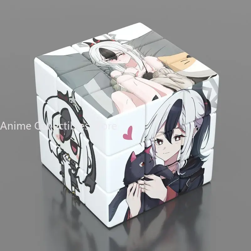 

Аниме Синий Архив Onikata Kayoko Magic Cube Speed Cube странной формы, игрушки-головоломки Cubo Magico, игрушки-головоломки, подарки