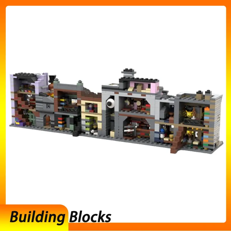 

Spot MOC-117013 1617pcs Modern Architecture DIY Small Particle Assembly Building Blocks Puzzle Toy Model Gift Set Ornament
