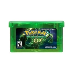 Pokemon Quetzal l'ultima versione cartuccia di gioco GBA scheda Console per videogiochi a 32 Bit Rom Hack English