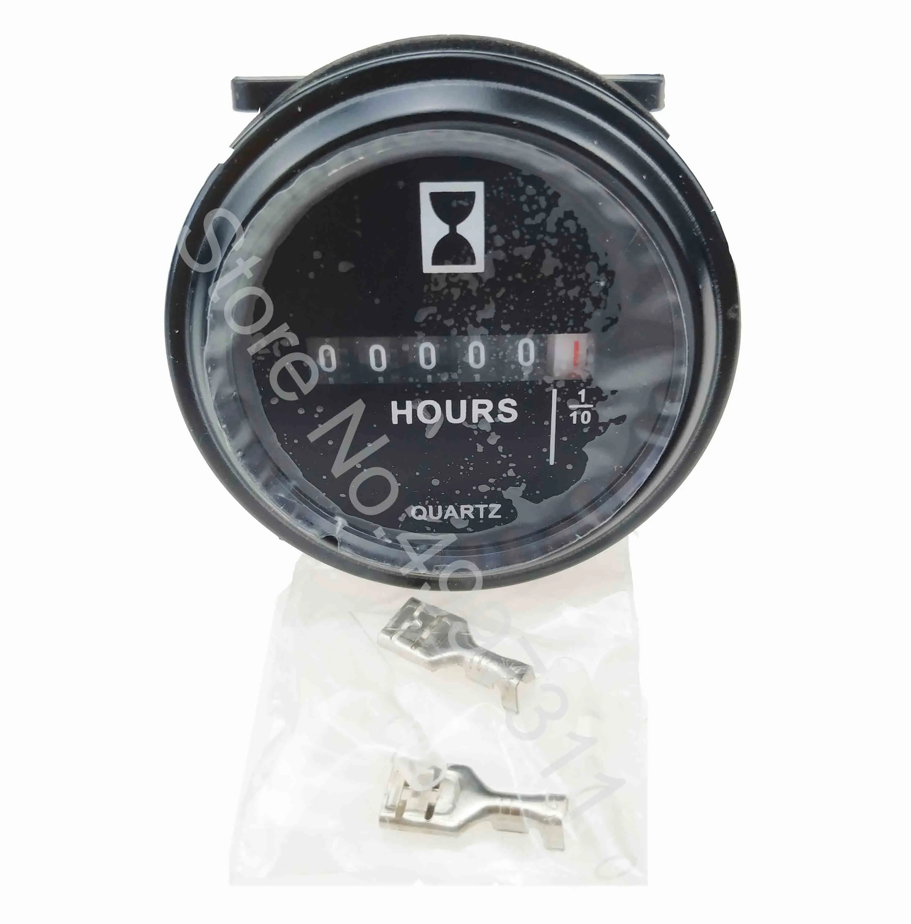 

SH-1 12V/24V/36V Digital Hour Meter Counter Quartz Timer Hourmeter Marine Boat Engine Round Waterproof Gauge Car Trucks Mechine