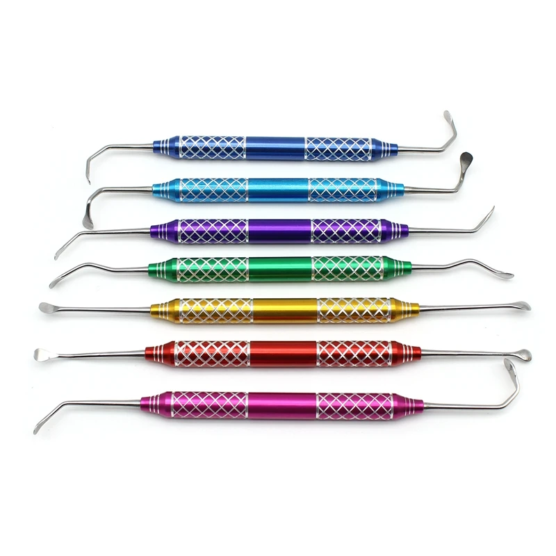 7Pcs High Quality Dental Implant Sinus Lifting Elevator Instrument Tool Stainless Steel Double Ends