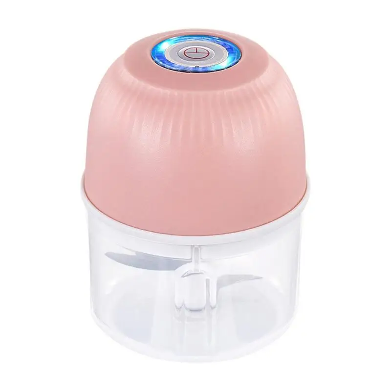 250ml Electric Garlic Chopper Durable & Efficient USB Rechargeable Electric Garlic Chopper With Powerful Motor For Ginger Meat