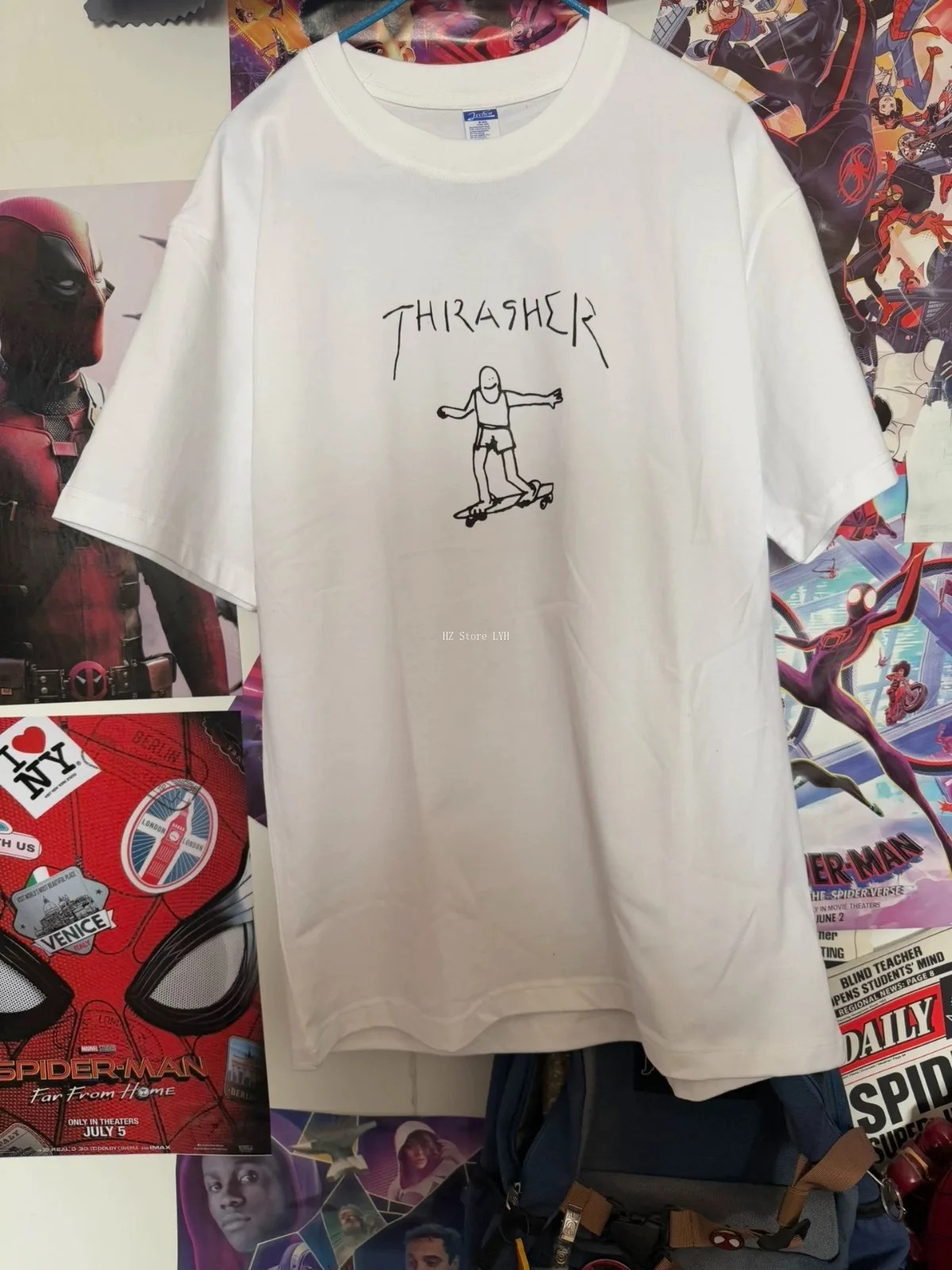 Koszulka Amazing Spider-Man 2 Peter Garfield Andrew, Kostium Superbohatera Cosplay, Bawełniana Replika Koszuli na Prezent Urodzinowy dla Mężczyzny