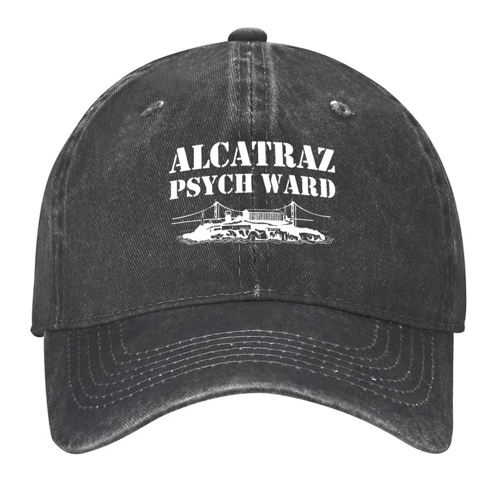 

Alcatraz Psych Ward Baseball Cap foam party Hat New Hat Hat Man Luxury Luxury Brand Men Caps Women's
