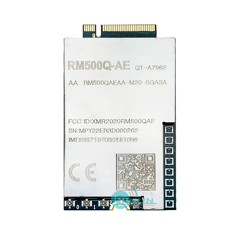 New RM500Q-AE 5G 4G 3G Multi-mode M.2 Module NR 3GPP Release 15 NSA&SA Sub-6GHz MIMO LTE Cat18 Module GNSS Receiver