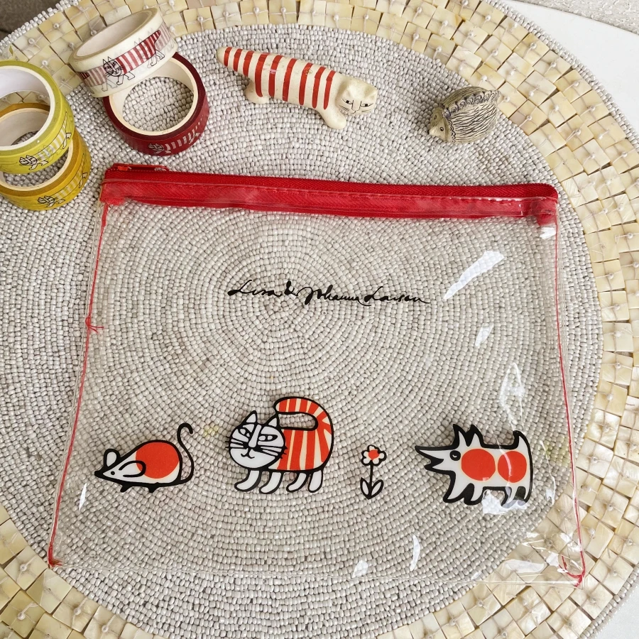 bolsa-de-arquivo-transparente-com-estampa-de-desenho-animado-e-listras-bolsa-organizadora-com-ziper-para-casa-da-qino-home-lisa-larson