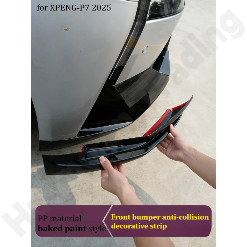 

для XPENG-P7 ‌ 2025 г., угловая защита для предотвращения столкновений на передний бампер/модифицированная антидекоративная панель/обновленные аксессуары