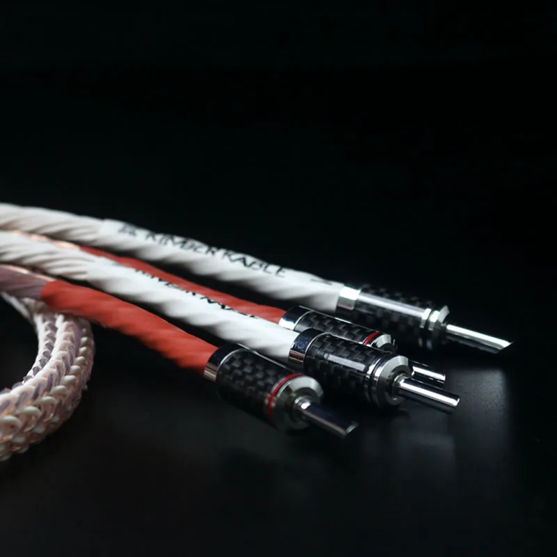 كابل Pro Audio ثنائي الانقسام - Kimber 12TC 24-Strand OCC مع درع منخفض الحث ​