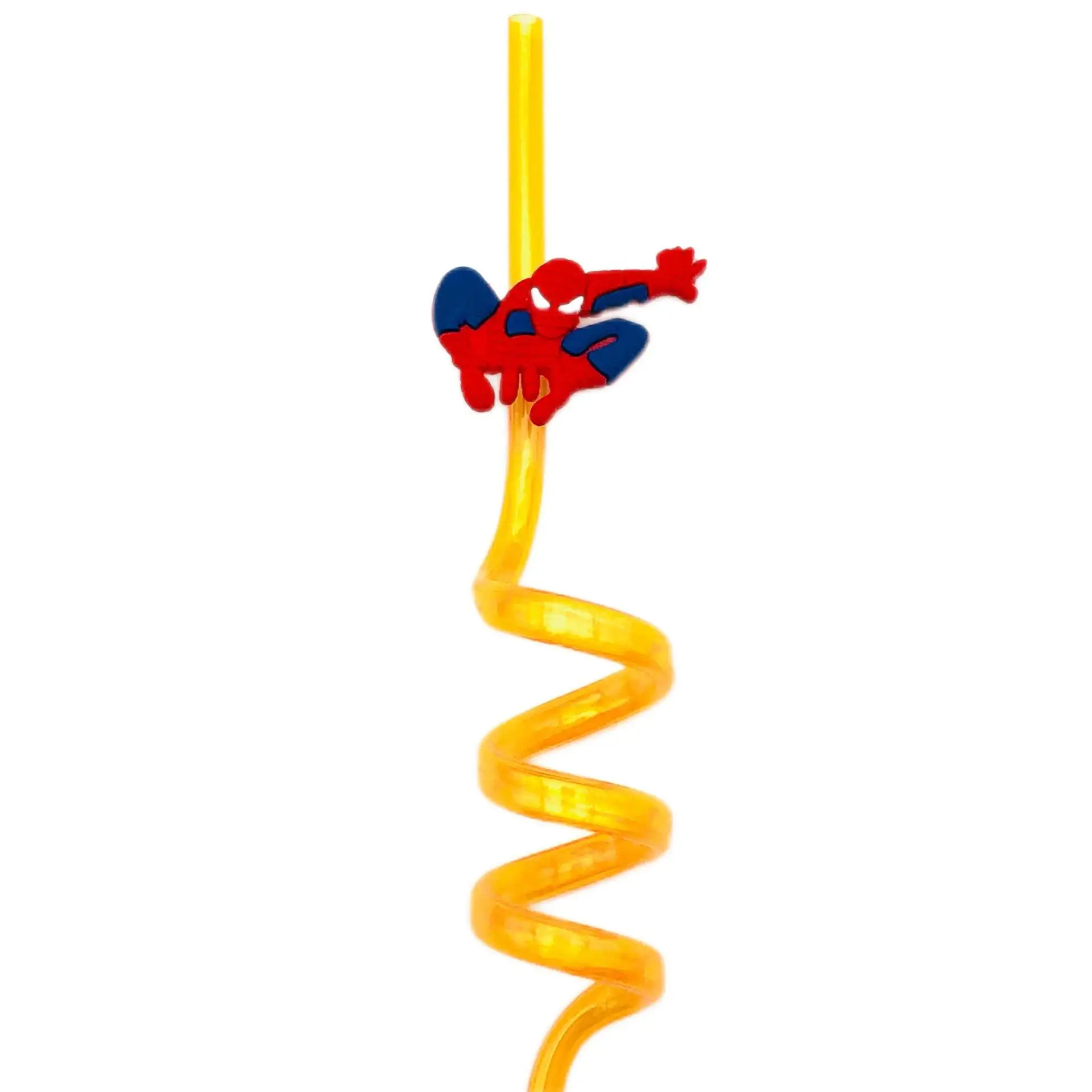 1/5/10Pcs Spiderman Theme Drinking Straws Kids Birthday Party Decorations Baby Shower Spiderman Party Supplies Birthday Gifts