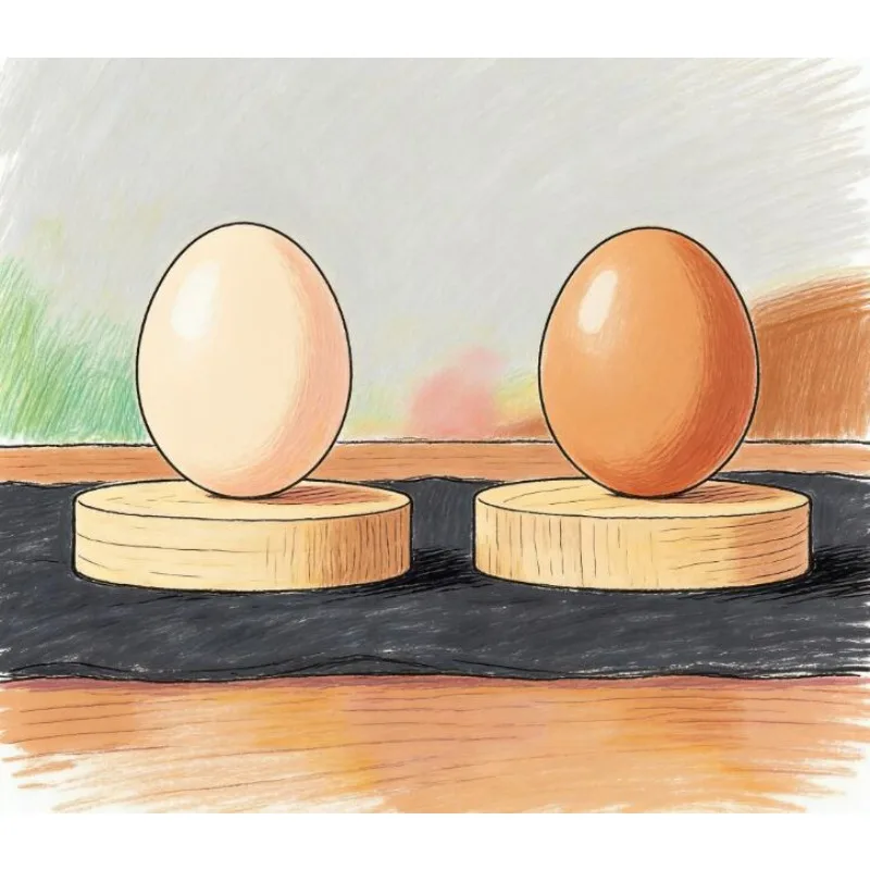

Real Magic Egg White or Brown - Silk to Egg Production Trick Close Up Street Illusion Gimmick Props Professional Magician Magic