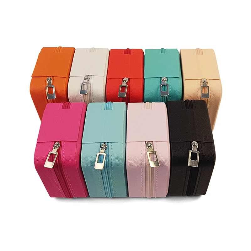 Jewelry Case Boxes Earring Ring Necklace Ring Display Organizer Box