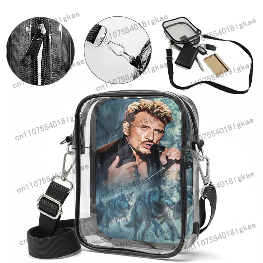 Johnny Hallyday Transparent lu - огляд і ціна Women Bags White