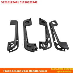 51218122441 51218122442 4 Piece Handle Exterior Kit Covers with Gaskets Fit For BMW E36 E34 E32 3 5 7 Series