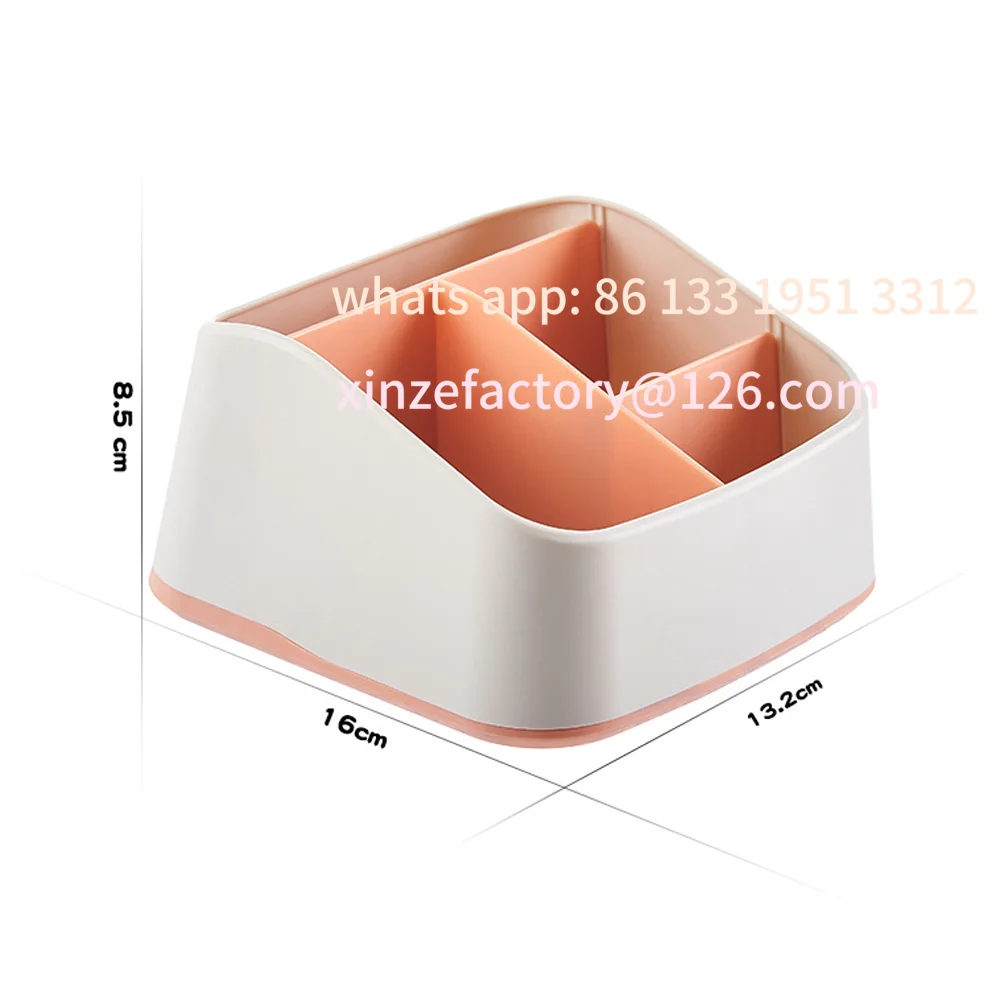 

Customizable 1-3 PCS Desktop Storage Box Office Key Desk Student Stationery Sundries Storage Wonder Remote Control Organizing Bo