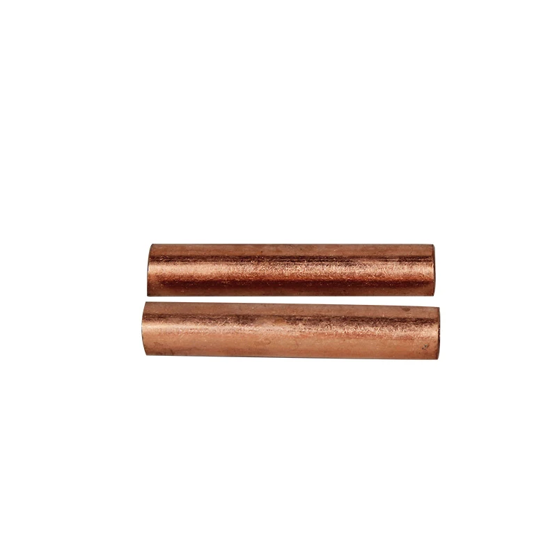 1PCS GT-10-240 Copper Cable Hole Passing Connecting Sleeve Tube Ferrule Lug Connector Crimp Terminal Pickling Red Copper