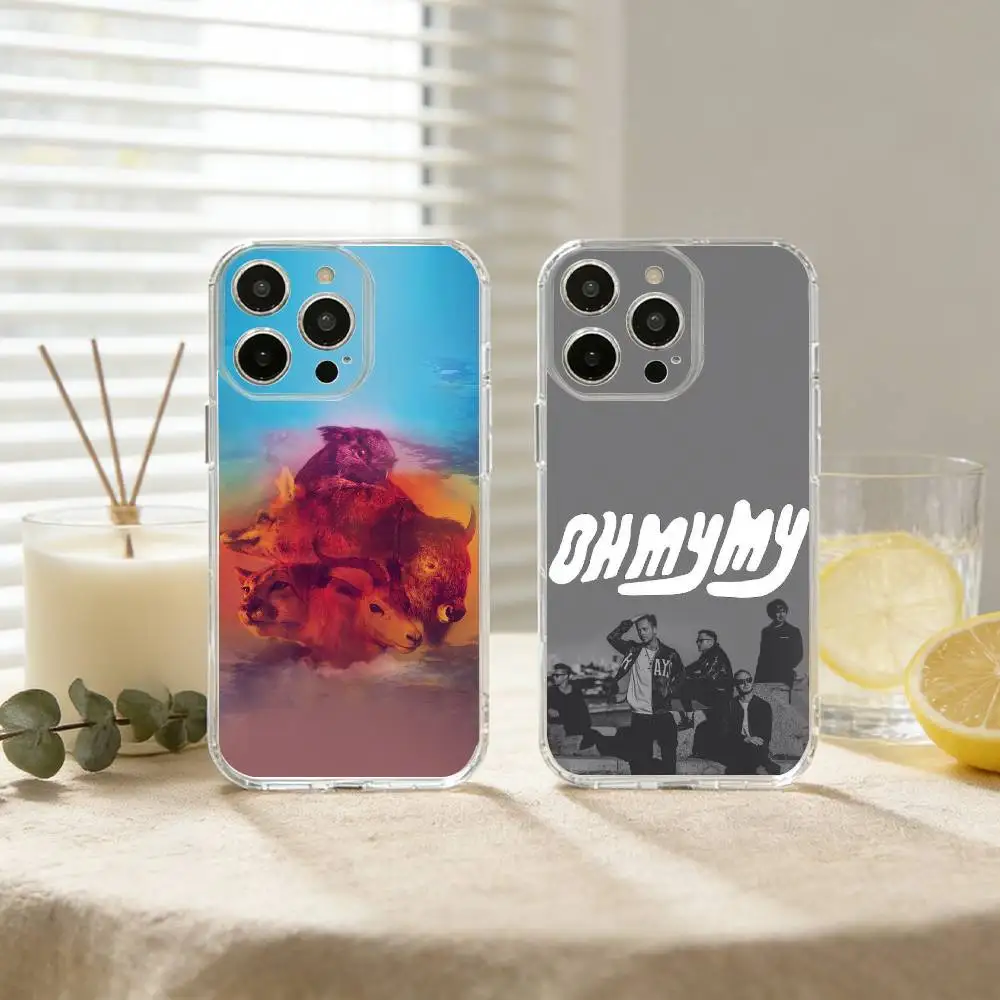 

Pop rock band O-OneRepublic Phone Case For iPhone 17 16 15 14 13 12 11 Mini Pro Max Plus Transparent Cover