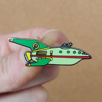 Creativity Airship Lapel Pins for Backpacks Brooches for Women Enamel Pin Manga Pins Gift Fashion Jewelry Accessories