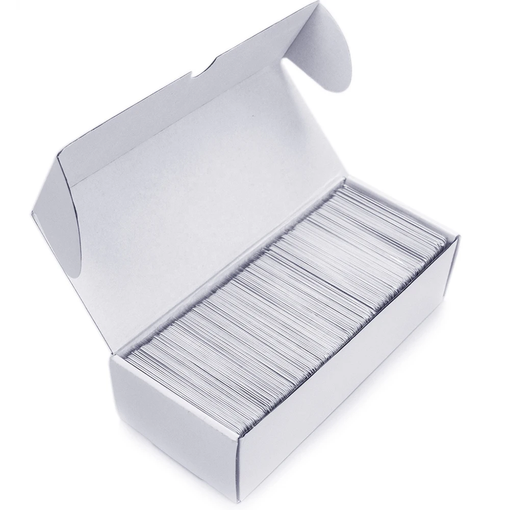 Tarjeta de identificación de lectura solo en blanco blanco RFID 125khz TK4100/EM4100 para lector de control de acceso LF