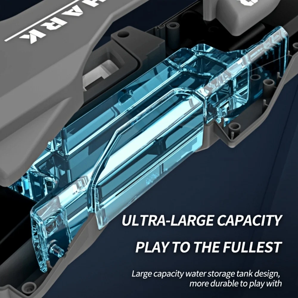 大容量電動水鉄砲のおもちゃ自動吸水高圧水鉄砲夏の屋外ビーチ水の戦いのおもちゃ