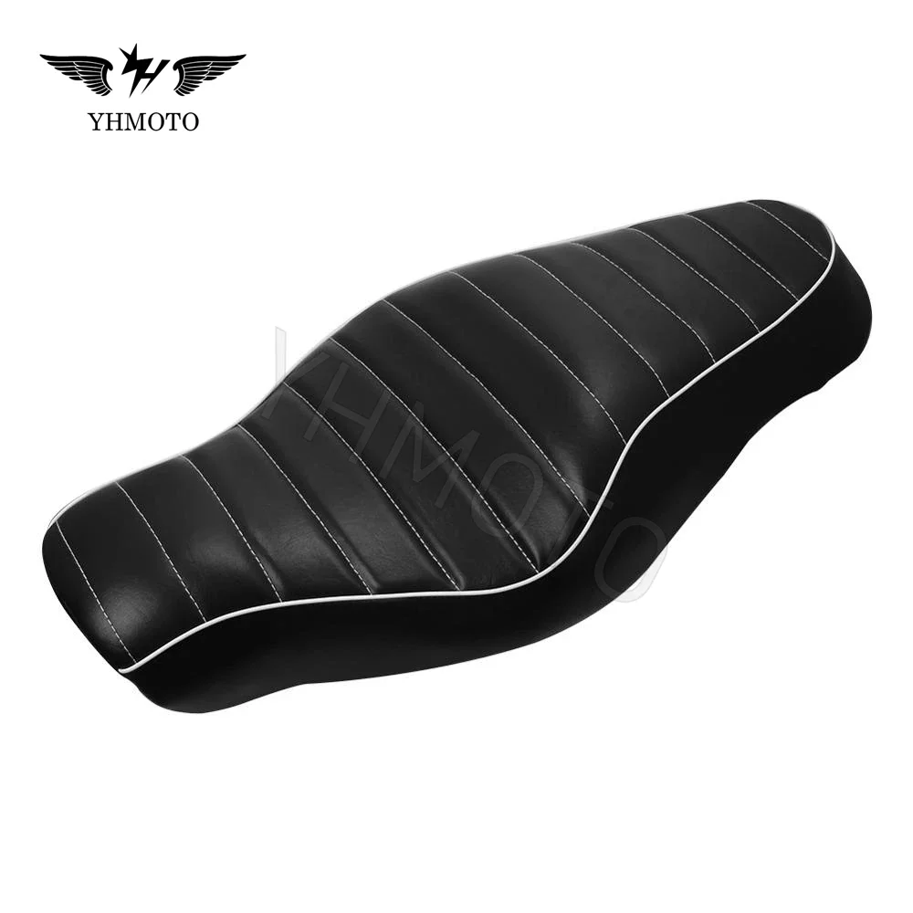 Motorradteile Hinten Two Up Fahrer Sozius Sitz für Harley Sportster 883 L R XL883R SuperLow XL883L Nightster 1200