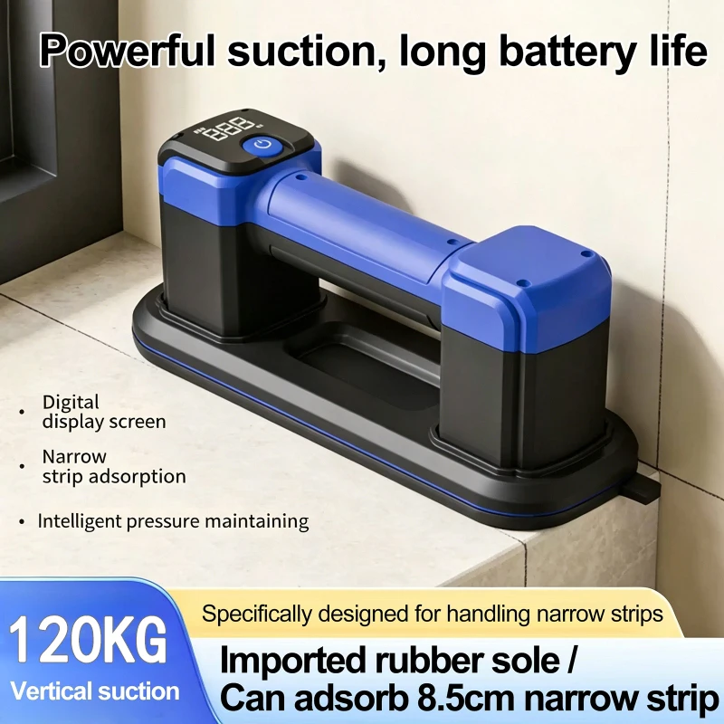 narrow-strips-mini-electric-vacuum-suction-cup-for-tiles-glass-lifting-tools-120kg-bearing-capacity-heavy-duty-air-pump-lifter