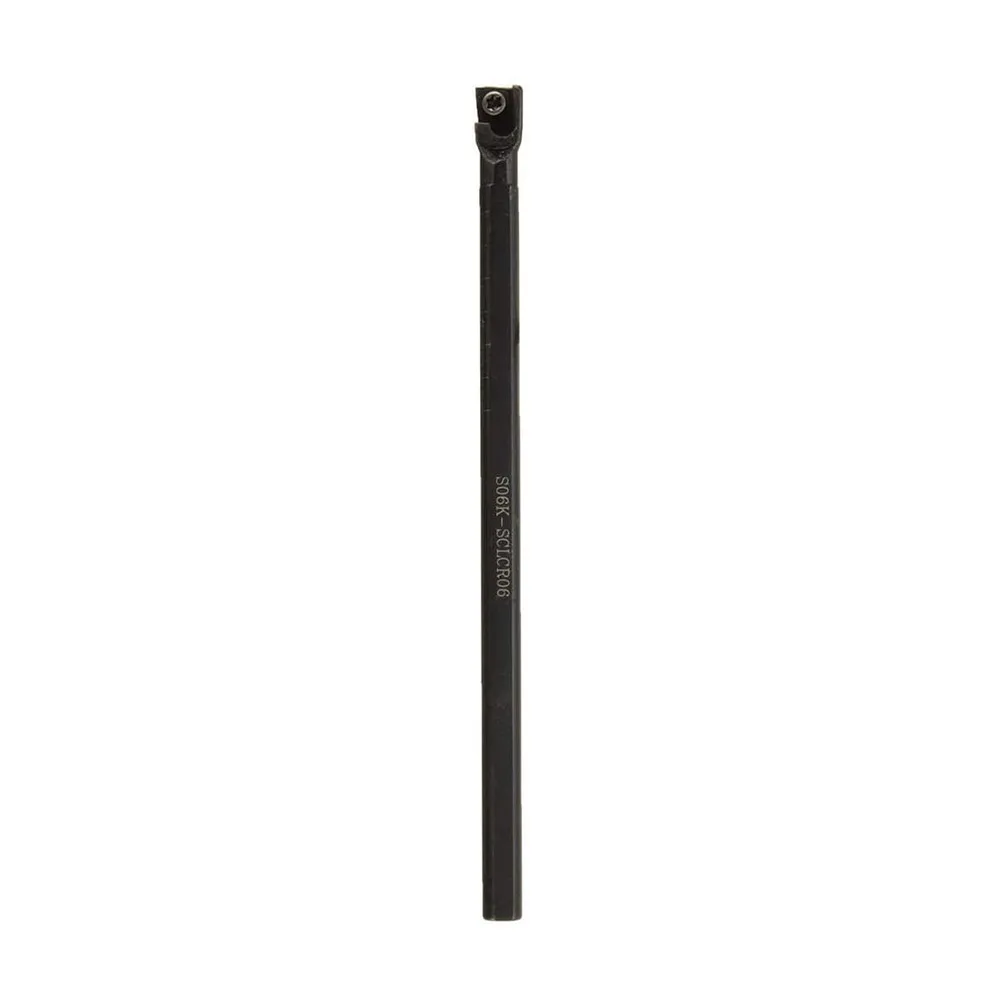 8/10/12/16mm Shank Lathe Turning Tool Holder Boring Bar Lathe Tools Lathe Cutter Metal Turning Rod 10pcs CCMT060204-HM Insert