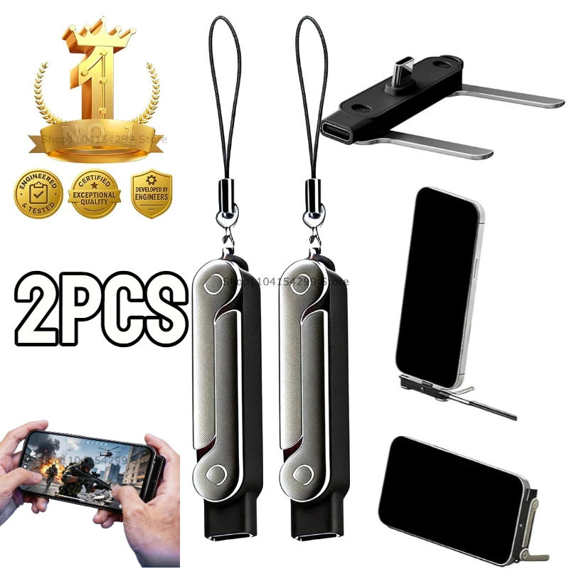 Ladekabelhalter 240W mit Integriertem Telefonständer USB-C für Faltbare Halterung Typ USB Typ C Flachladegerät