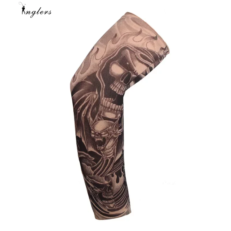 Arm Sleeves Outdoor Golf Camping Hiking Arm Tattoo Sleeve UV Protection Full Arm Warmer Cycling Equipment Accessories