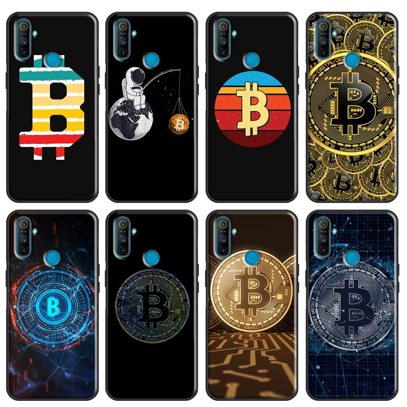 Bitcoin BTC Soft For OPPO Realme 6 7 Pro X7 X50 GT C11 C3 Cover For OnePlus 8 Pro Nord 8T 7T Phone Case