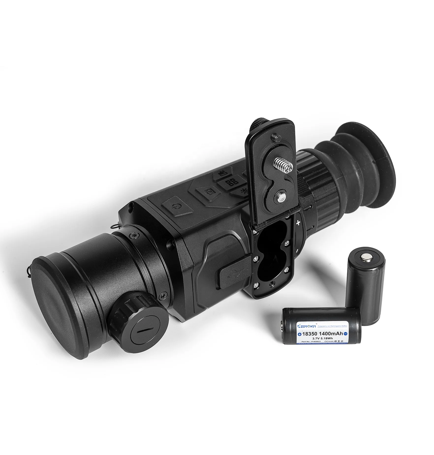 Hti HTC18 35mm Objective Lens Night Vision Hunting Thermal Sight Monocular Thermal Imaing Night Vision Scope Long Range