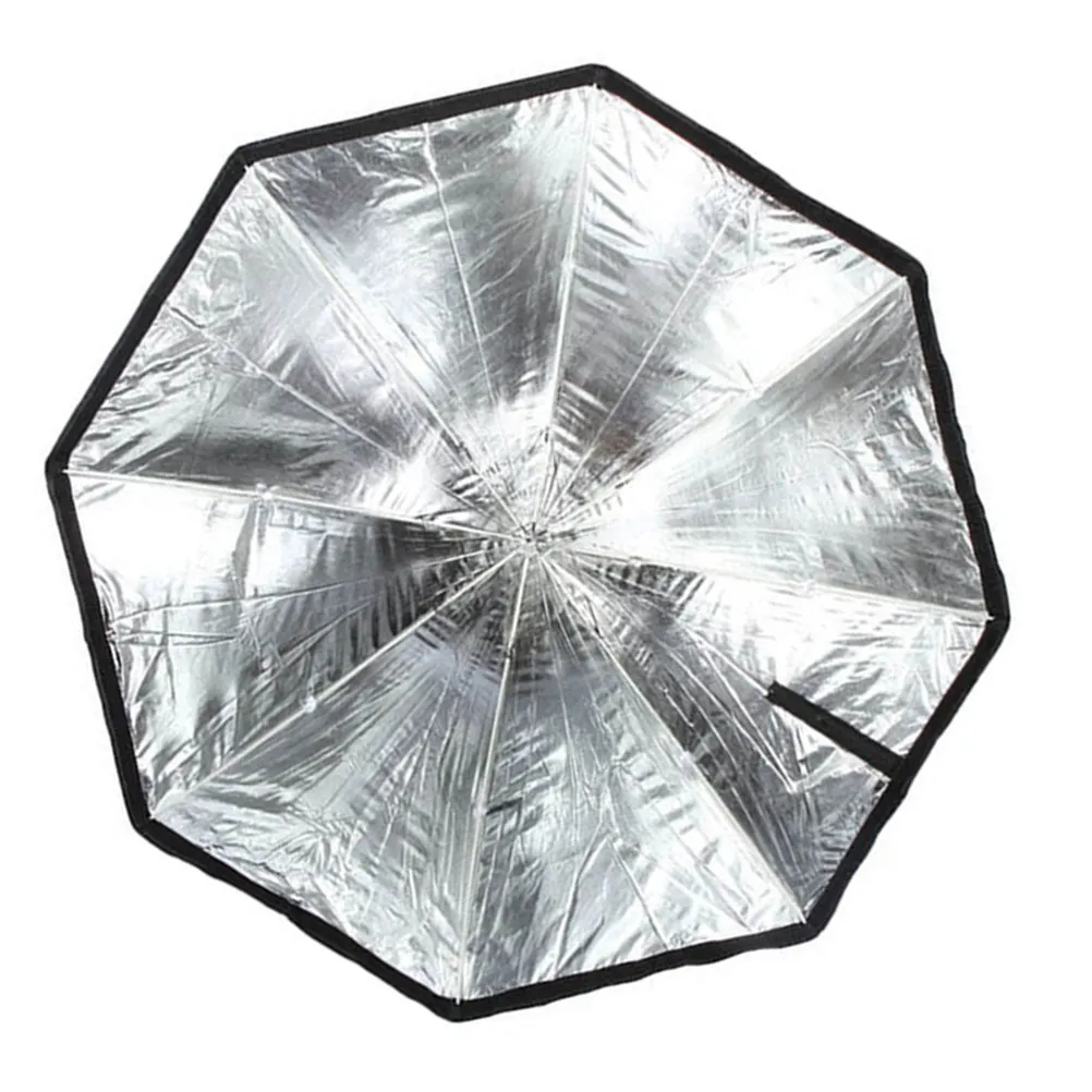 

1Pcs Foldable Octagonal Softbox Strong Stainless Steel Ribs Portable Flash Diffuser Photo Softbox for Outdoor Photography Video