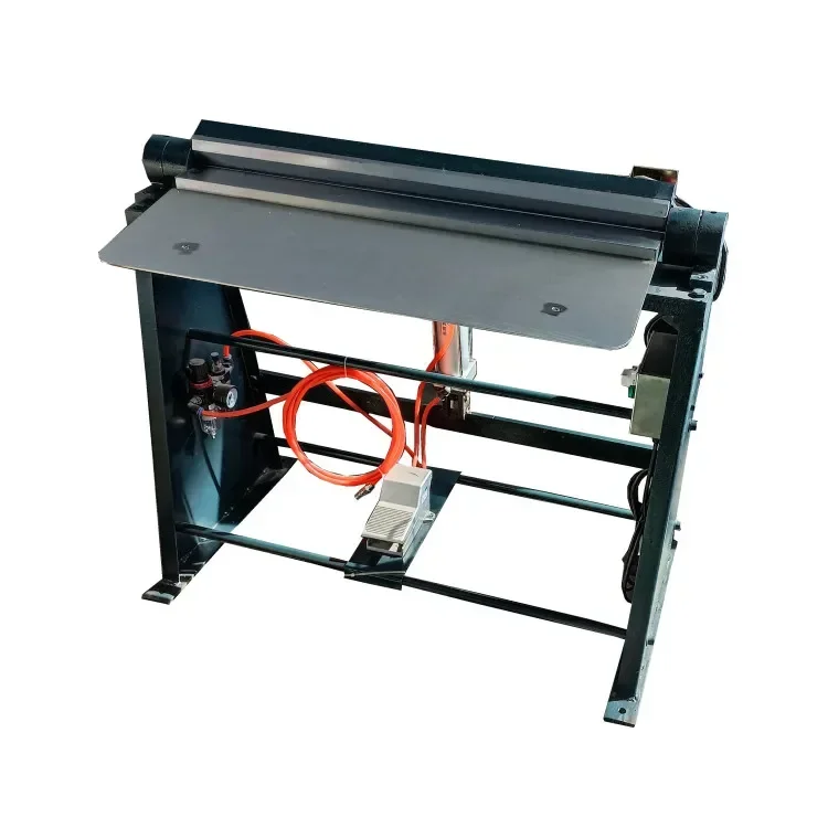 

Single edge folding machine Crimping machine Pneumatic edge wrapping machine