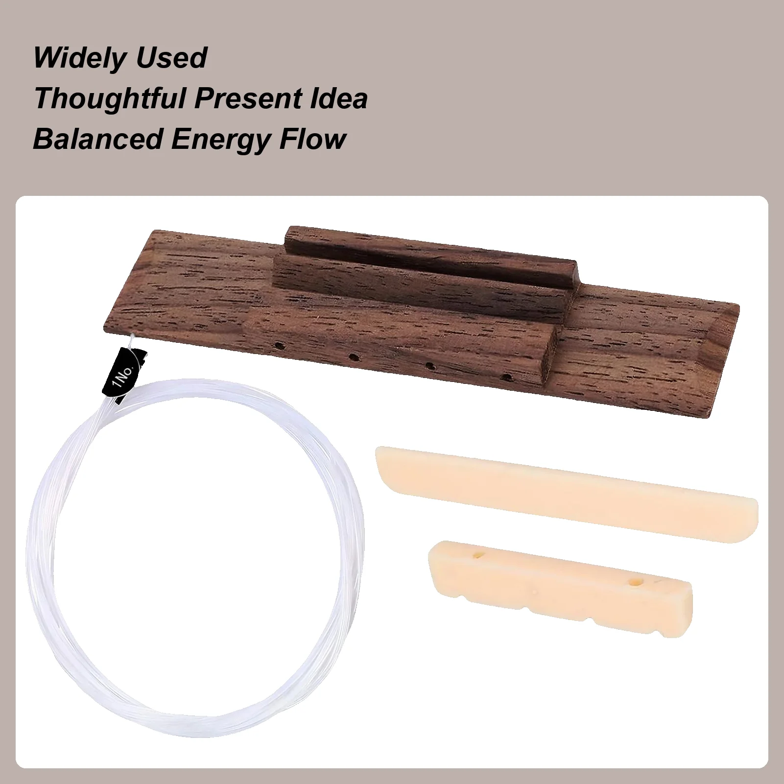 Ukulele Saddle Musical Instrument Supplies Ukulele Bridge Strings Set For Players Musicians Modifiers Artists Technicians