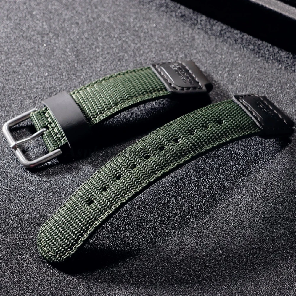 For Casio Nylon Watch Strap 18mm Band for F91W W800H F84 SGW400 AE1200 AE1300 Bracelet 19mm Band for FT-500WC Watch Accessories