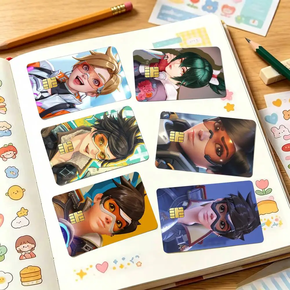 

Pop Game O-Overwatch-H Credit Card HD Stickers Small Chip Waterproof Sticker Game Card Decal Gift