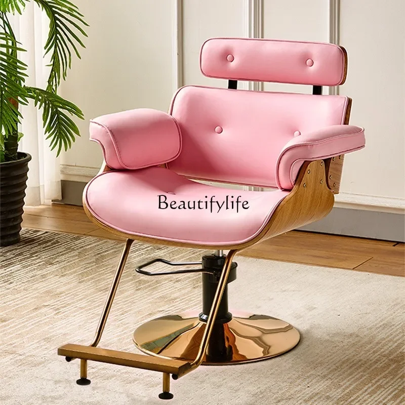 

ld 30High-end barber chair lift rotating barber shop chair salon