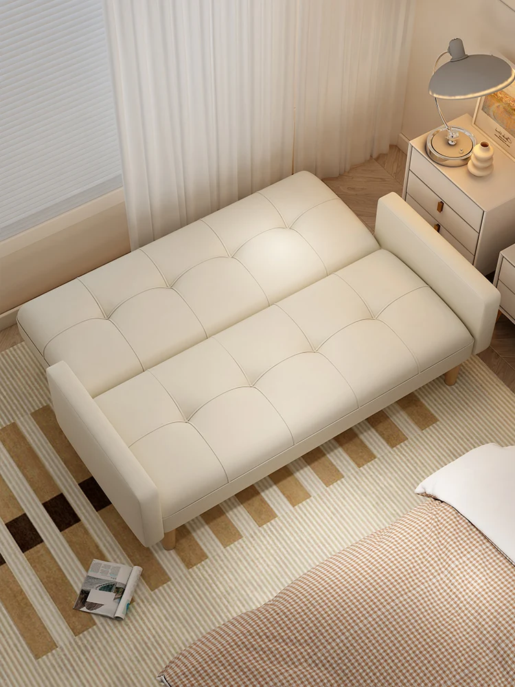 Sofa bed, small apartment for rent, bedroom, foldable single person