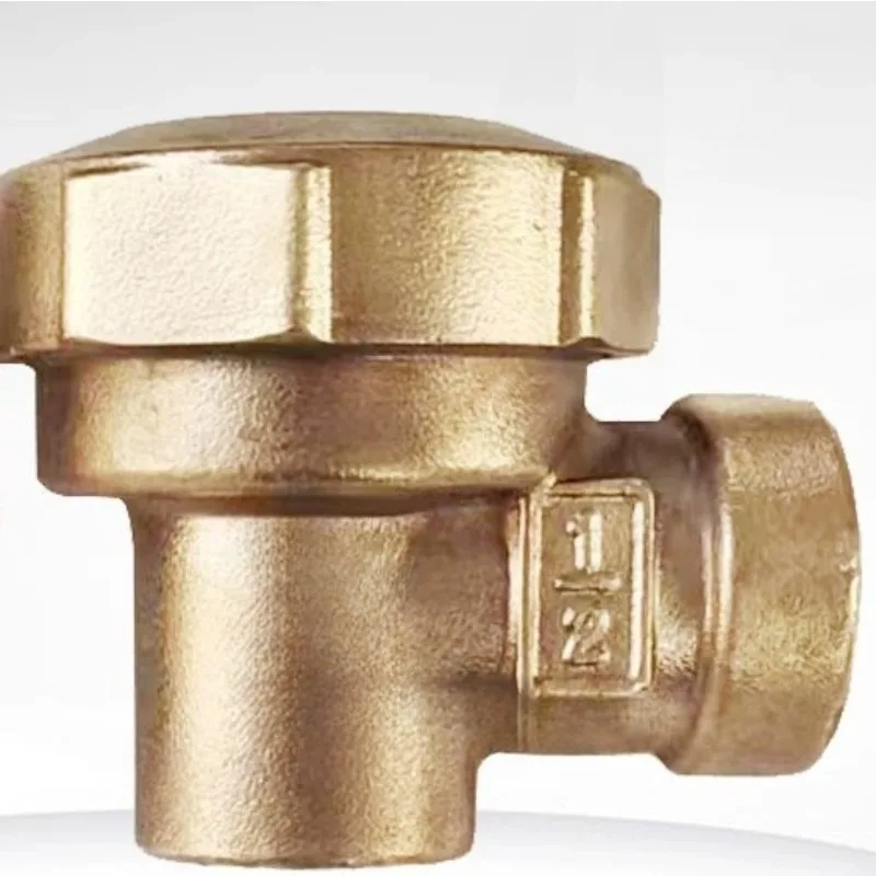 AV13 Brass Angle Type Exhaust Steam Trap - Internal Thread Equivalent to Spirax Sarco BPT13X