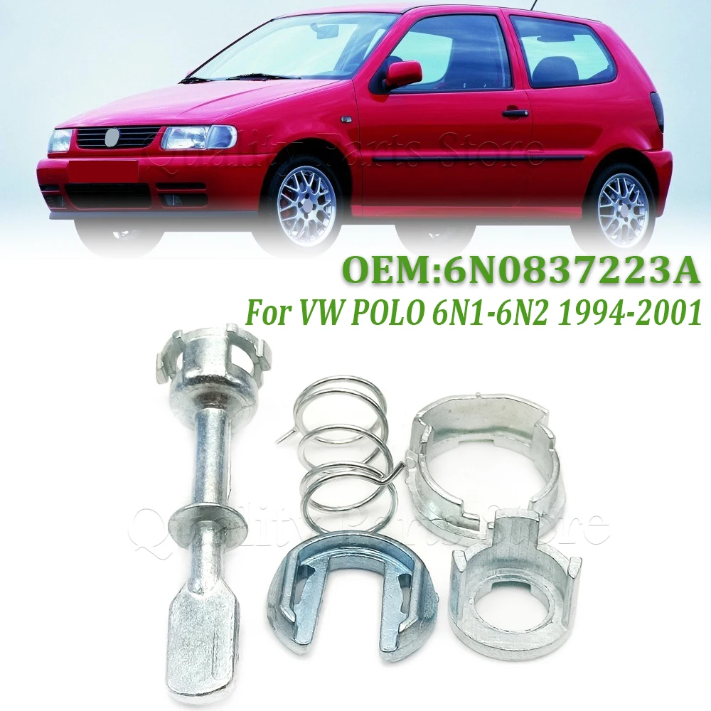 1 Set NEW Durable Front Left Right Car Door Lock Cylinder Repair Tool Kit For VW POLO 6N1-6N2 1994-2001 6N0837223A 6N0 837 223A