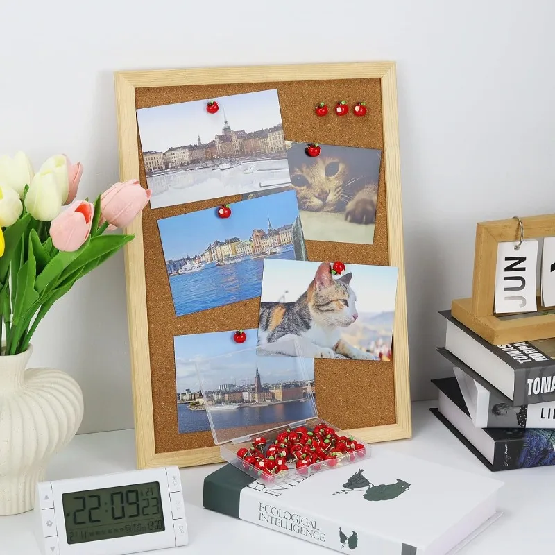 10 pz/set Cibo Mela Puntine per Bacheca Realistiche Frutta Puntine da Polso per Feltro Foto Parete Carino Pin Decorativo per Ufficio