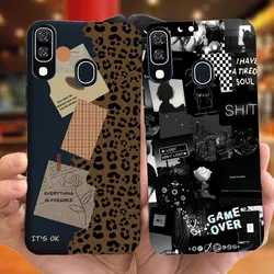 For Samsung Galaxy A40 A40S Phone Case Fashion Printing Jelly Silicon Soft Back Cover For SamsungA40 A 40 40S