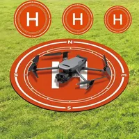 Drone Landing Pad Waterproof Fast-Fold Helipad for Folding Portable Landing Pad Outdoor Use Auxiliary Pad Waterproof Durable
